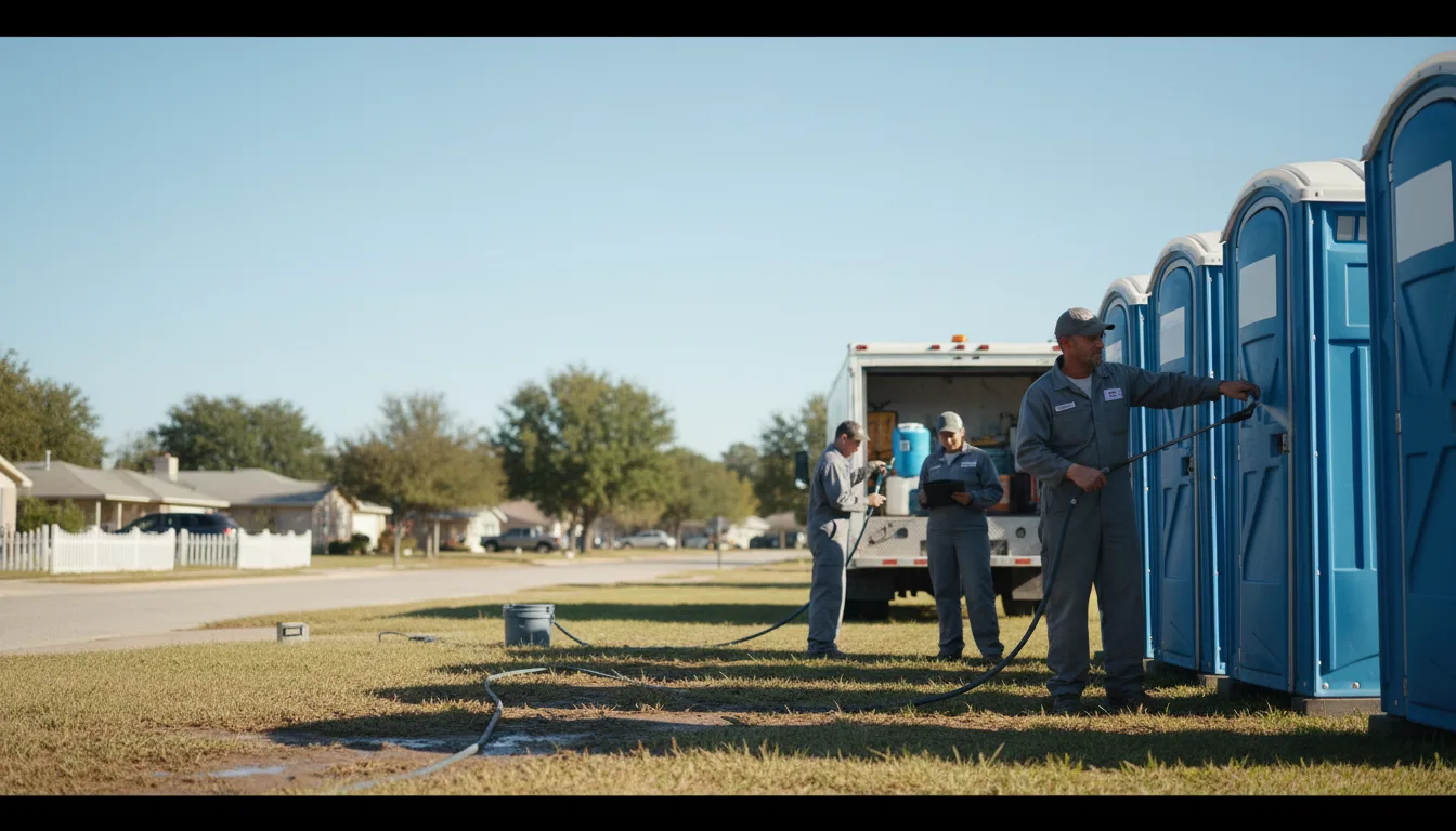 Long-Term Portable Toilet Rental in Murray City, OH near me